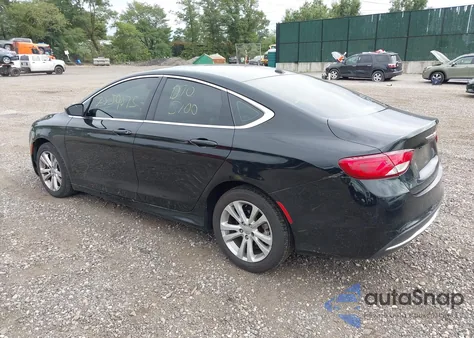 2015 Chrysler 200 Limited из США, поврежденный, VIN 1C3CCCABXFN599026